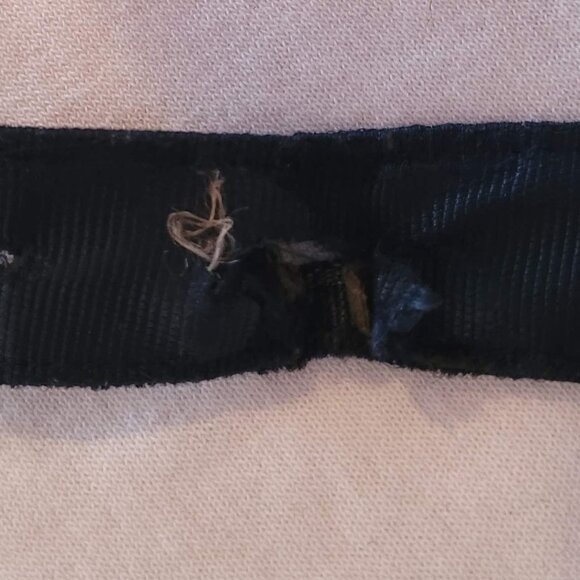 Vintage 1950s Navy blue dress with velvet collar - Picture 11 of 11